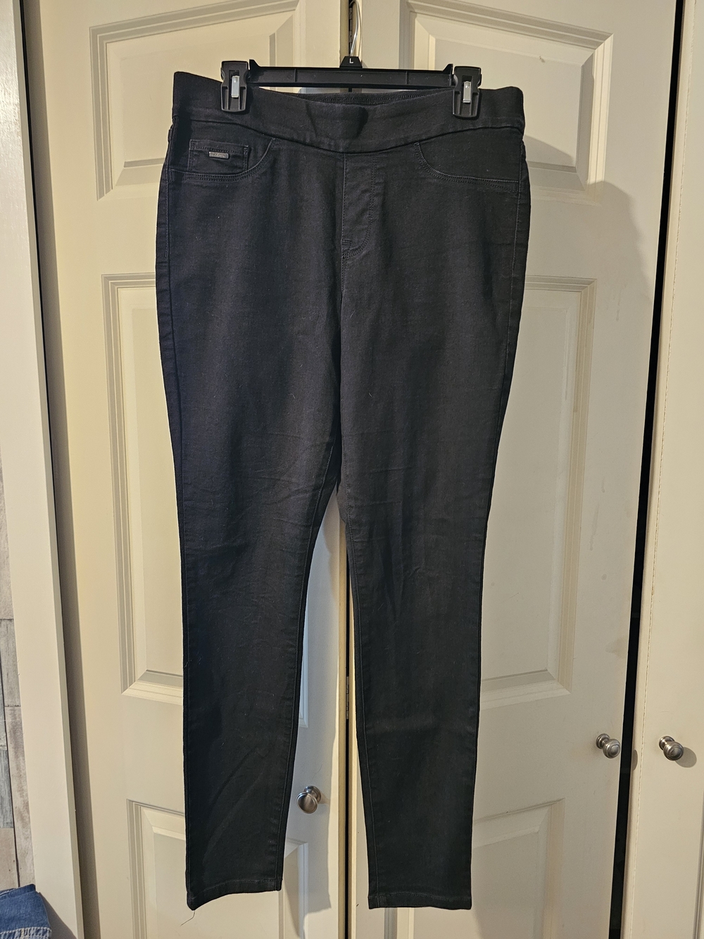 Nine West Black Ponte Skinny Pants
